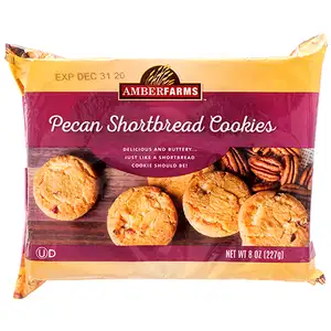 Pecan Shortbread Cookies - Amberfarms