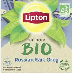 Organic Russian Earl Grey Tea - Lipton