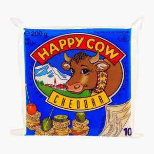 Cheddar Cheese Sliced - Happy Cow