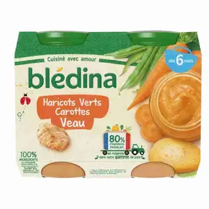 Green Beans, Carrot, Veal - Blédina
