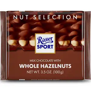Milk Chocolate with Whole Hazelnut - Ritter Sport
