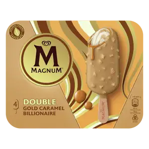 Double Gold Caramel Billionaire - Magnum