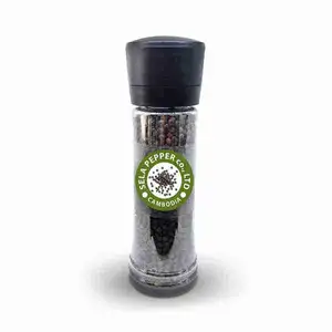 Pepper Corn in Bottle with Grinder (Non-Refillable) - Sela Pepper