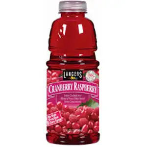 Cranberry & Raspberry Juice - Langers