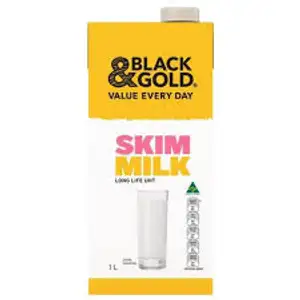 Australian Skim Milk 99% Fat Free - Black & Gold