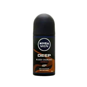 Deep Black Charcoal Espresso Roll-on  Men - Nivea
