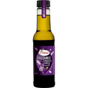 Balsamic & Roasted Garlic Olive Oil Vinaigrette - Praise
