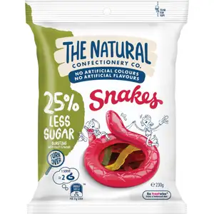 Snacks Less Sugar 25% - Tnc - The Natural Confectionery Co.