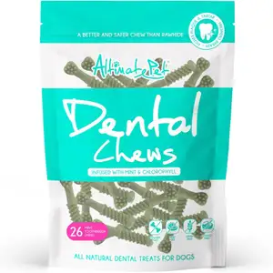 Dental Chews Infused With Mint & Chlorophyll - Altimate Pet