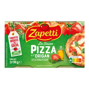 Oregano Pizza Sauce No Added Sugar - Zapetti