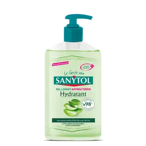 Organic Green Tea & Aloe Vera Antibacterial Moisturizing Hand Wash Gel - Sanytol