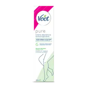 Body and Legs Pure Hair Removal Cream for Dry Skin - Veet