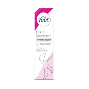 Body and Legs Pure Hair Removal Cream for Normal Skin - Veet