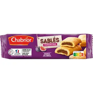 Fig Filled Shortbread Cookies - Chabrior