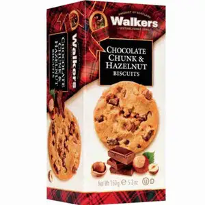Chocolate Chunk & Hazelnut Biscuits - Walkers - Walker's