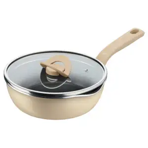 G16725 - Induction Deep Pan with Lid (Beige) - Tefal