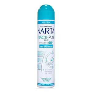 Healthy Freshness Bacti-Pure Zinc Alcohol Free Deodorant Spray - Narta