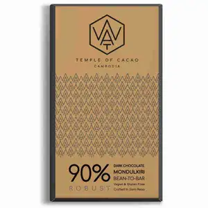 90% Robust Dark Chocolate - Wat Chocolate