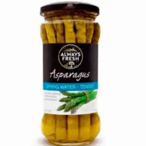 Tender Asparagus in Spring Water - Always Fresh