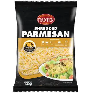 Shredded Parmesan Cheese - Tradition