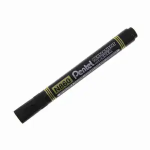 Black Permanent Marker Bullet Point 4,2mm - Pentel