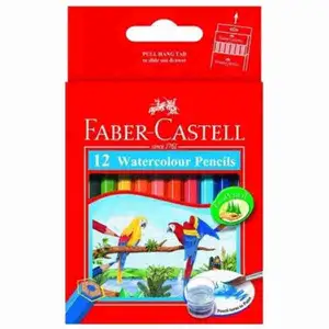 12 Watercolor Pencils (Short) - Faber-Castell