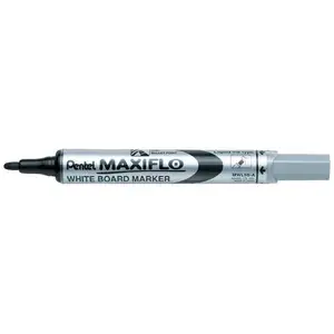 Black Whiteboard Marker Maxiflo 4.0mm - Pentel