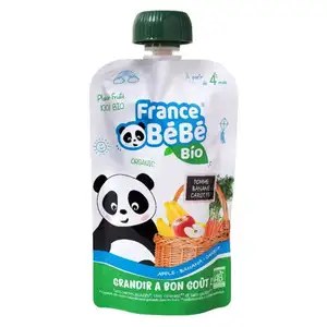 Organic Apple Banana Carrot Puree- France Bébé