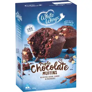 Triple Chocolate Muffins - White Wings