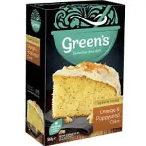 Orange & Poppyseed Cake - Green's