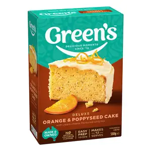 Orange & Poppyseed Cake - Green's