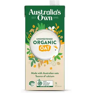 Organic Unsweetened Oat Milk - Australia's Own