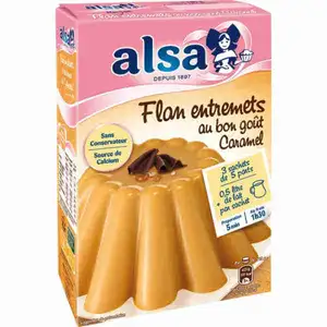 Entremet Caramel Flan - Alsa