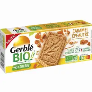 Organic Caramel Spelt Biscuits - Gerblé