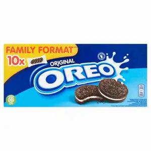 Chocolate Sandwich Cookies with Sweet Vanilla Flavoured Cream - Oreo