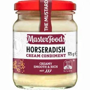 Horseradish Cream Condiment - MasterFoods