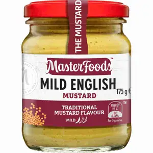 Mild English Mustard - MasterFoods