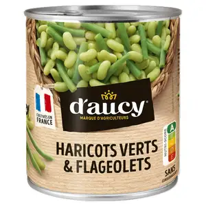 Green Beans & Flageolets - D'Aucy