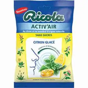 Ice Lemon Candy Sugar Free - Ricola