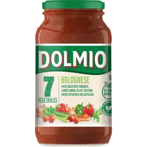 7 Vegetables Bolognese Pasta Sauce - Dolmio
