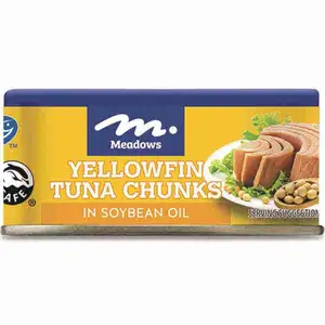 Yellowfin Tuna Chunks in Soybean Oil - Meadows