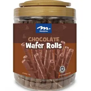 Wafer Rolls Chocolate Flavour - Meadows - Meadows