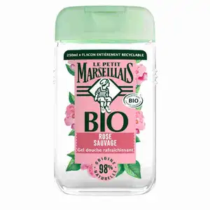 Organic Wild Rose Shower Gel - Le Petit Marseillais