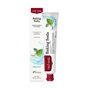 Baking Soda Fresh Mint Toothpaste - Red Seal