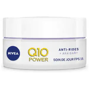 Q10 Power Anti-Wrinkle + Soothing for Sensitive Skin Day Cream SPF15 - Nivea