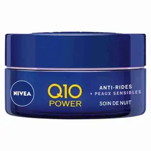 Q10 Power Anti-Wrinkle Night Cream for Sensitive Skin - Nivea