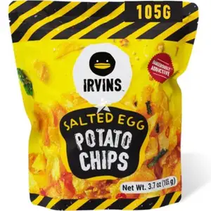 Salted Egg Potato Chips - Irvins