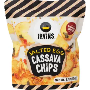 Salted Egg Cassava Chips - Irvins