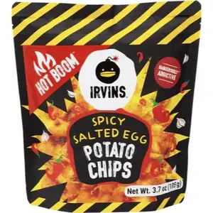 Spicy Salted Egg Potato Chips - Irvins