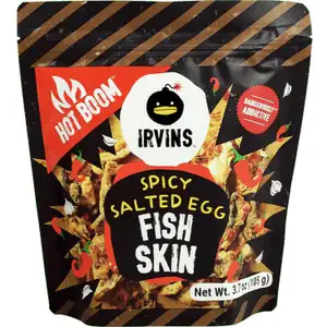 Spicy Salted Egg Fish Skin - Irvins
